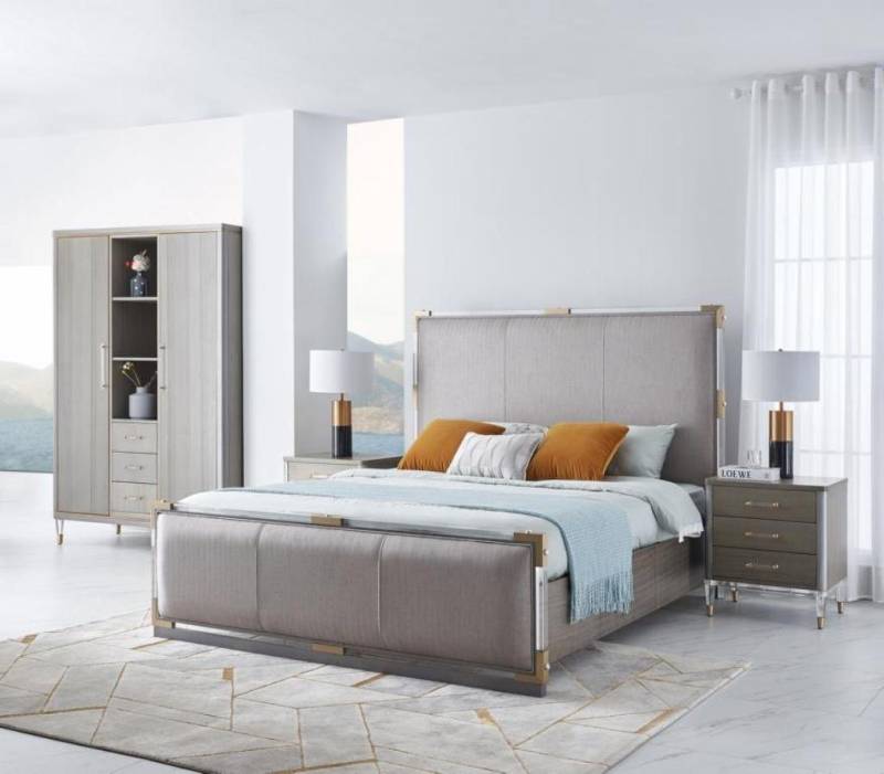 JVmoebel Schlafzimmer-Set Schlafzimmer Set moderne Möbel stilvoll Holz Furnier, Made in Europa von JVmoebel