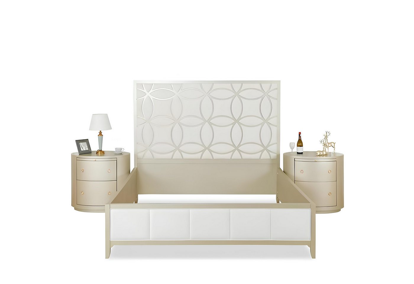 JVmoebel Schlafzimmer-Set Luxus Nachttisch Set für Schlafzimmer 3-teiliges Design Möbel, Made in Europa JVmoebel Schlafzimmer-Set Luxus Nachttisch Set für Schlafzimmer 3-teiliges Design Möbel, Made in Europa von JVmoebel