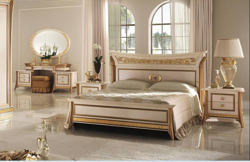 JVmoebel Schlafzimmer-Set Schlafzimmer Set 3-teilig mit 2 Nachttischen und Bettpolster, Made in Europa von JVmoebel