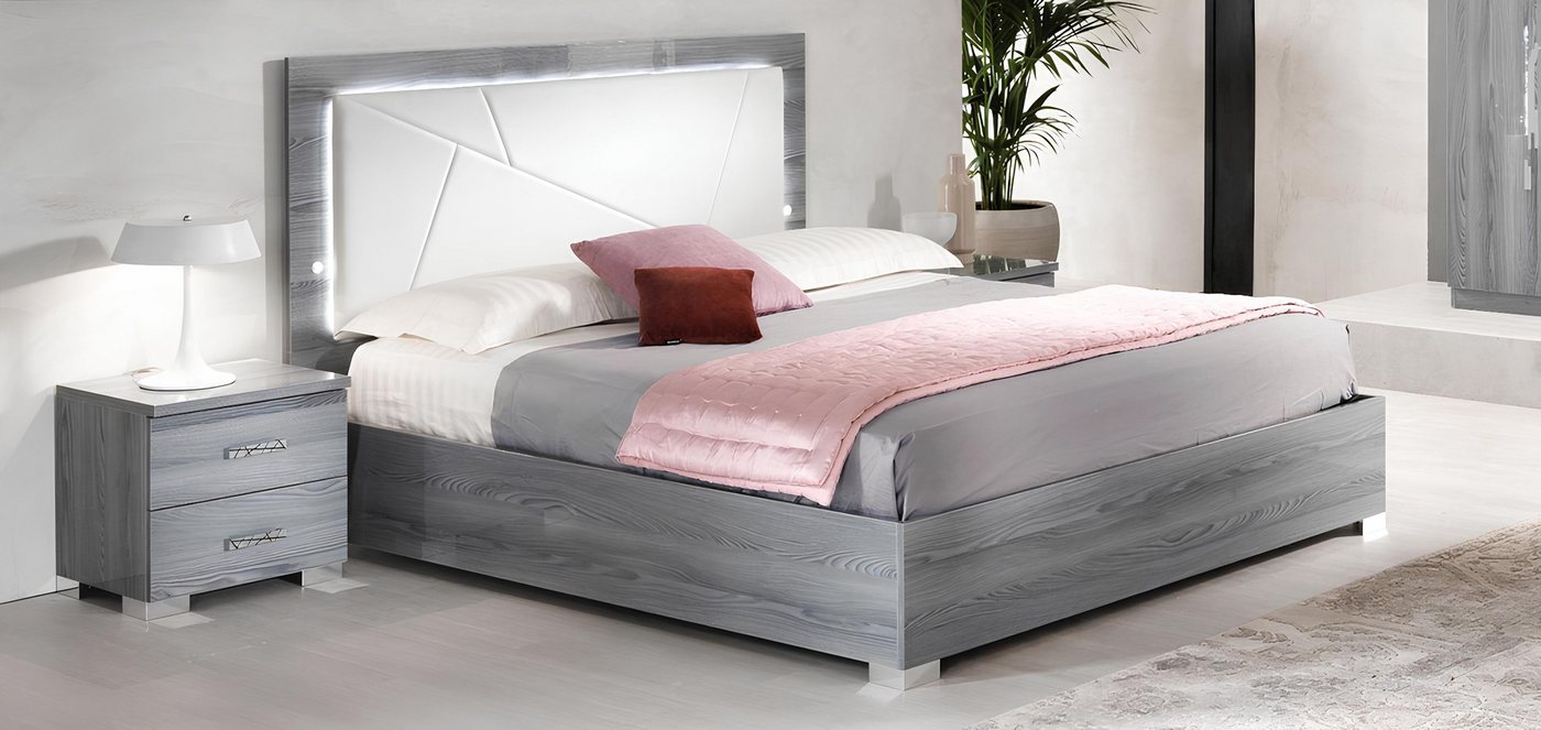 JVmoebel Schlafzimmer-Set Schlafzimmer Set 3-teilig: Bett mit 2 Nachttischen Konsole, Made in Europa JVmoebel Schlafzimmer-Set Schlafzimmer Set 3-teilig: Bett mit 2 Nachttischen Konsole, Made in Europa von JVmoebel