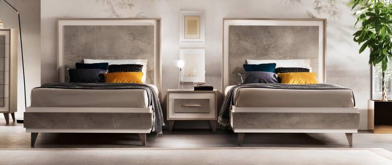 JVmoebel Komplettschlafzimmer Schlafzimmer Set 3tlg. Nachttische und Bett im modernen Design, Made in Europa JVmoebel Komplettschlafzimmer Schlafzimmer Set 3tlg. Nachttische und Bett im modernen Design, Made in Europa von JVmoebel