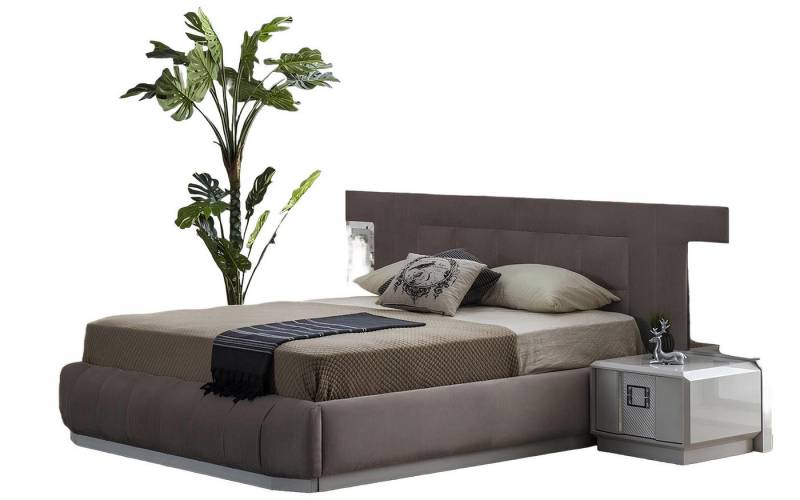 JVmoebel Schlafzimmer-Set Schlafzimmer Set Luxus Komplettes Bett 2x Nachttisch Modern Möbel, Made In Europe von JVmoebel