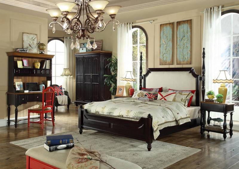 JVmoebel Schlafzimmer-Set Schlafzimmermöbel im Landhausstil – Komplette Holz-Garnitur, Made in Europa JVmoebel Schlafzimmer-Set Schlafzimmermöbel im Landhausstil – Komplette Holz-Garnitur, Made in Europa von JVmoebel