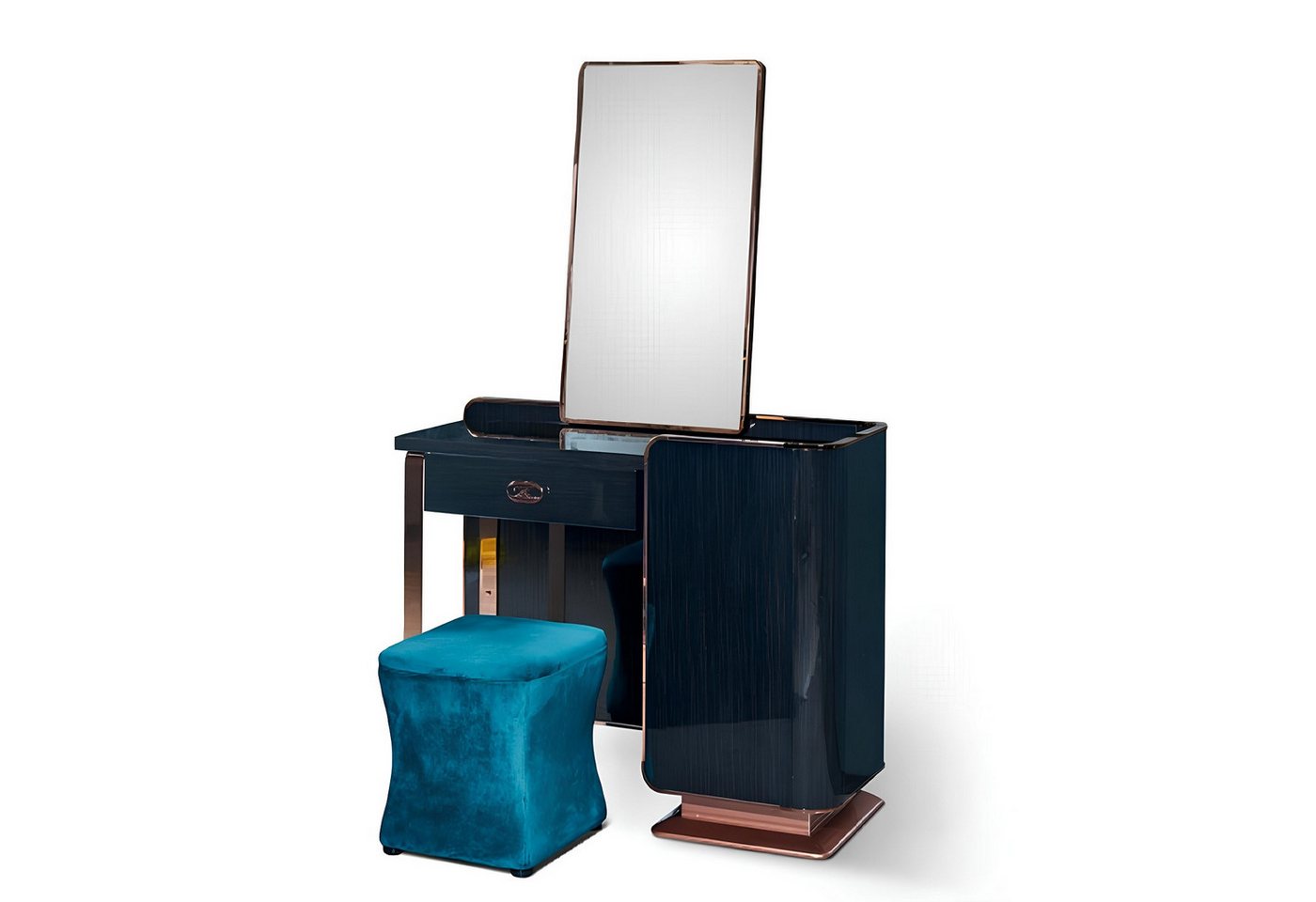 JVmoebel Schminktisch Holz Schwarz Konsolen Möbel Schlafzimmer Schwarz, Made in Europa von JVmoebel