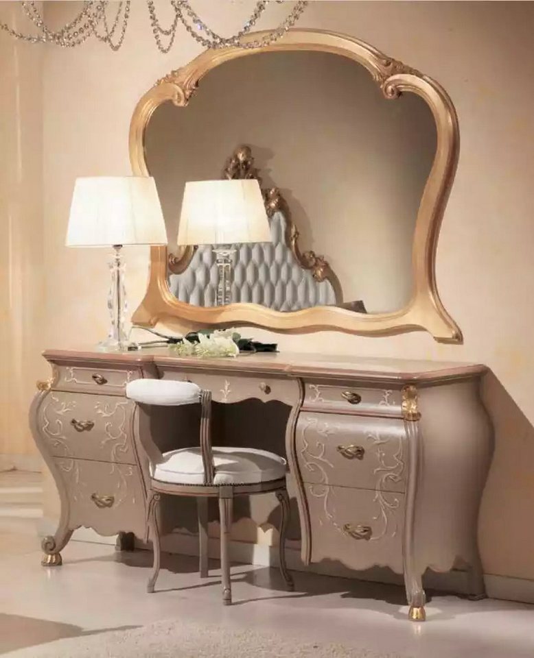 JVmoebel Schminktisch Design Schminktisch Set Konsole Spiegel Schlafzimmer Möbel (2-St., Nur Schminktisch + Spiegel), Made in Europa von JVmoebel