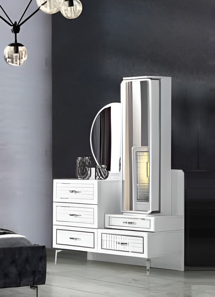 JVmoebel Schminktisch Konsole Kommode Wandtisch Klassische Konsolen Konsolentisch mit, Made in Europa JVmoebel Schminktisch Konsole Kommode Wandtisch Klassische Konsolen Konsolentisch mit, Made in Europa von JVmoebel