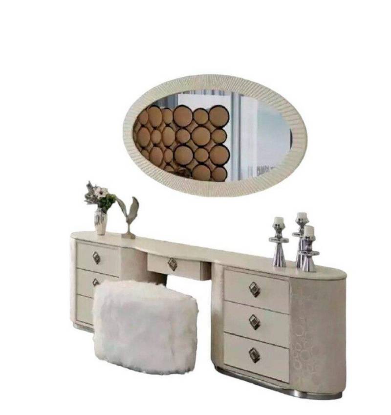 JVmoebel Schminktisch Set Konsole Spiegel Schlafzimmer Möbel Design Hocker Set modern (2-St., Schminktisch/Spiegel), Made in Europa von JVmoebel