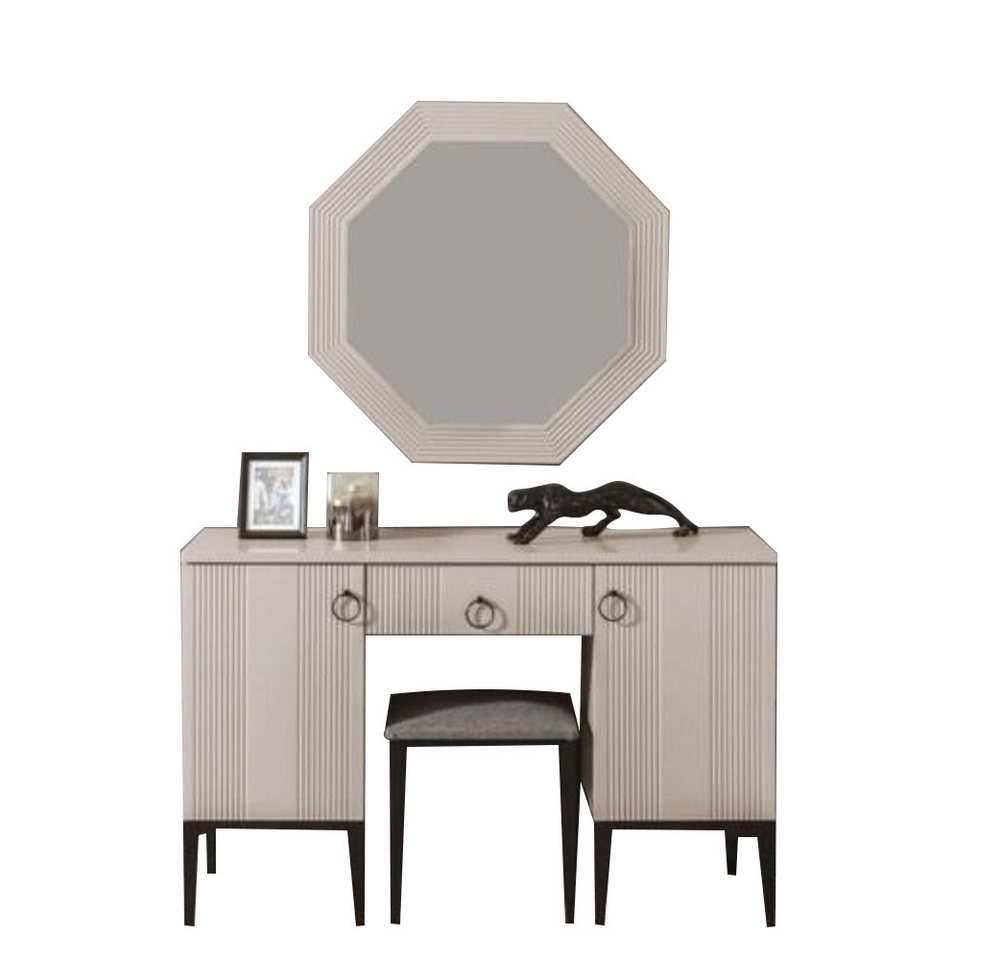 JVmoebel Schminktisch Modernes Schlafzimmer Set mit Spiegel im eleganten Design (2-St., 1x Schminktisch + 1x Spiegel), Made in Europa von JVmoebel