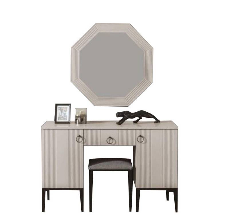 JVmoebel Schminktisch Modernes Schlafzimmer Set mit Spiegel im eleganten Design (2-St., 1x Schminktisch + 1x Spiegel), Made in Europa von JVmoebel