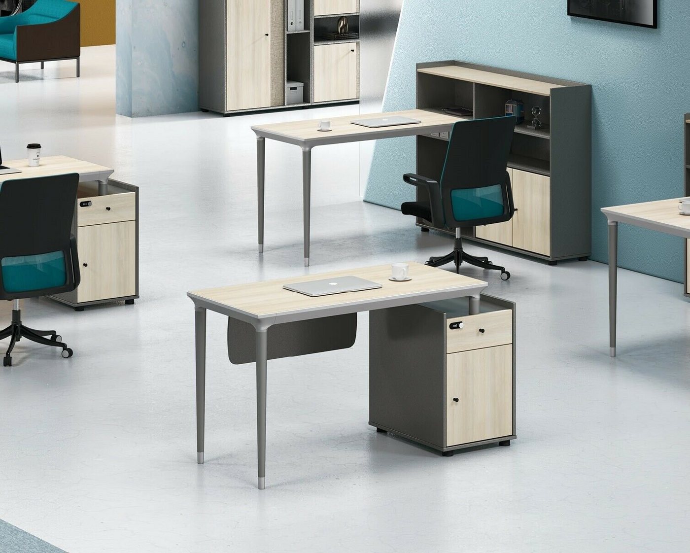 JVmoebel Schreibtisch, Bürotisch Computertisch Schreibtisch Eckschreibtisch Arbeitstisch von JVmoebel