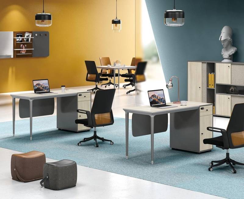 JVmoebel Schreibtisch Bürotisch Schreibtische Arbeitstisch Firma Möbel Computermöbel neu, Made in Europa von JVmoebel