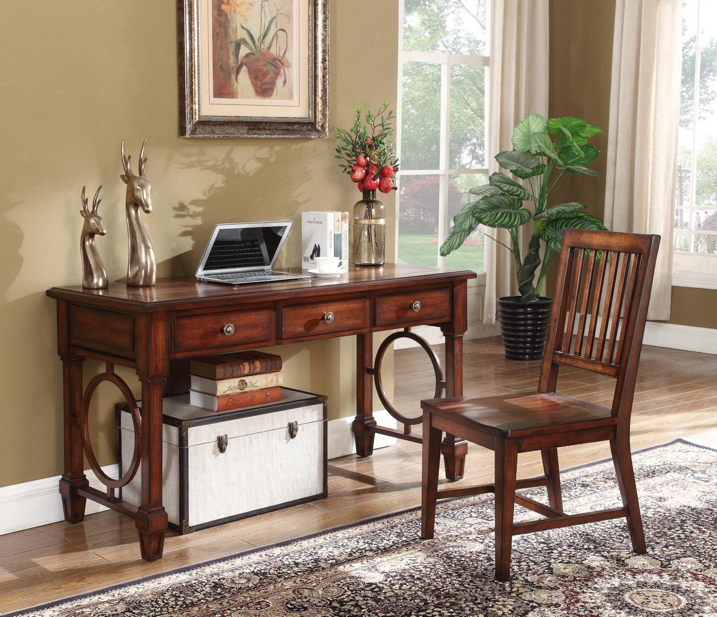JVmoebel Büromöbel-Set 2tlg. Set Büro Einrichtung Tisch Holz Möbel Schrank Computer Braun, Made in Europa JVmoebel Büromöbel-Set 2tlg. Set Büro Einrichtung Tisch Holz Möbel Schrank Computer Braun, Made in Europa von JVmoebel