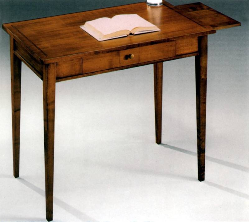JVmoebel Schreibtisch Tisch Sekretär Schreibtische Italienische Möbel Büro Holz Tische Braun, Made in Europa von JVmoebel