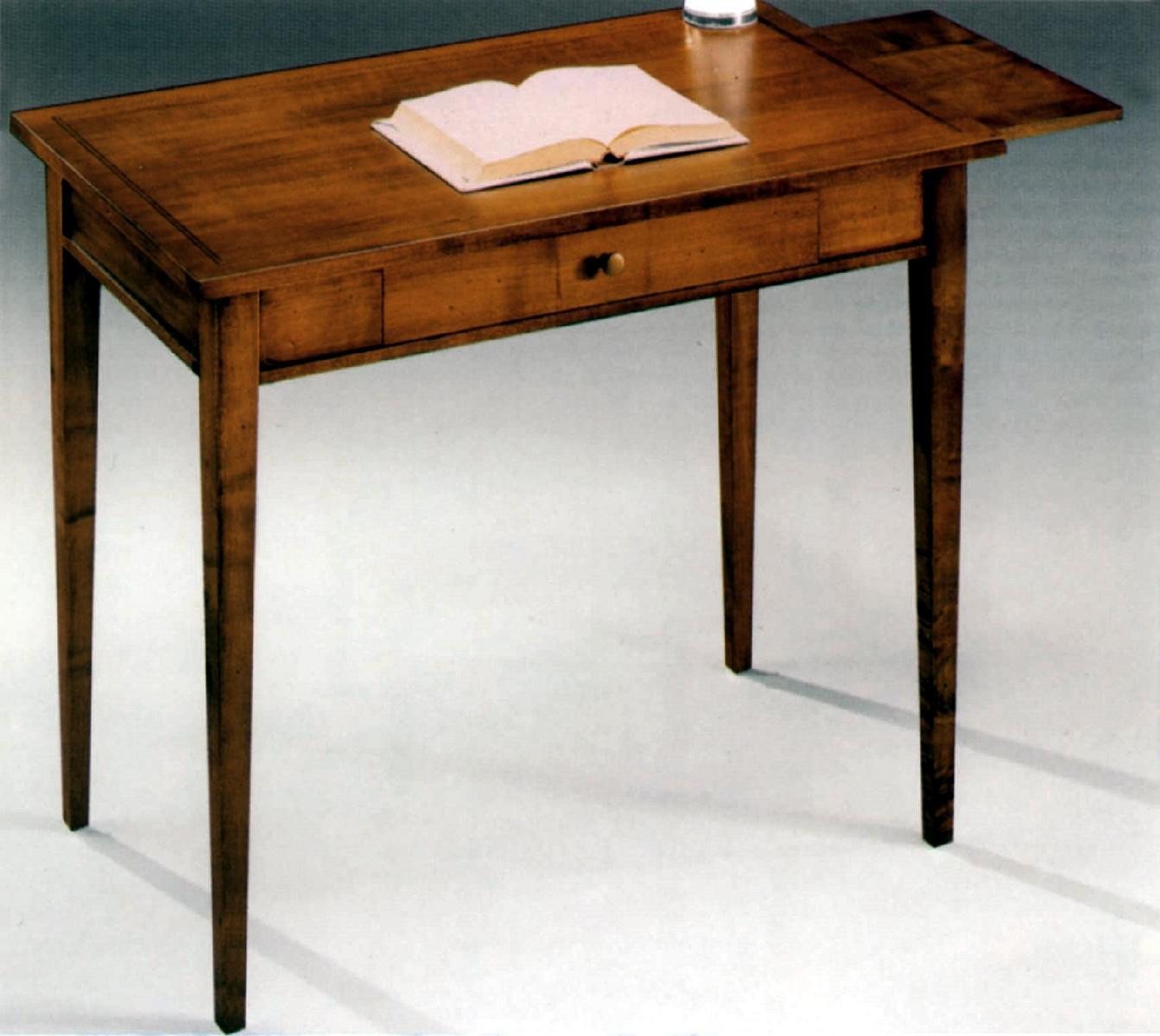 JVmoebel Schreibtisch Tisch Sekretär Schreibtische Italienische Möbel Büro Holz Tische Braun, Made in Europa von JVmoebel