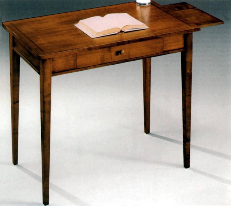 JVmoebel Schreibtisch Tisch Sekretär Schreibtische Italienische Möbel Büro Holz Tische Braun, Made in Europa von JVmoebel