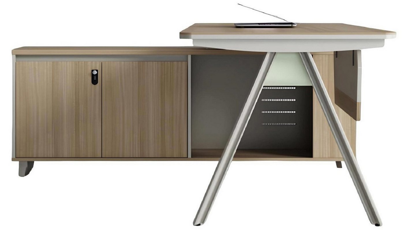 JVmoebel Eckschreibtisch Arbeitstisch Eckschreibtisch Büro Büroschreibtisch Computertisch (Eckschreibtisch), Made in Europa von JVmoebel
