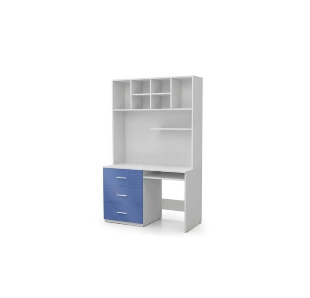 JVmoebel Kinderschreibtisch Blauer Schreibtisch für Kinderzimmer und Jugendzimmer neu (Schreibtisch), Made in Europa von JVmoebel