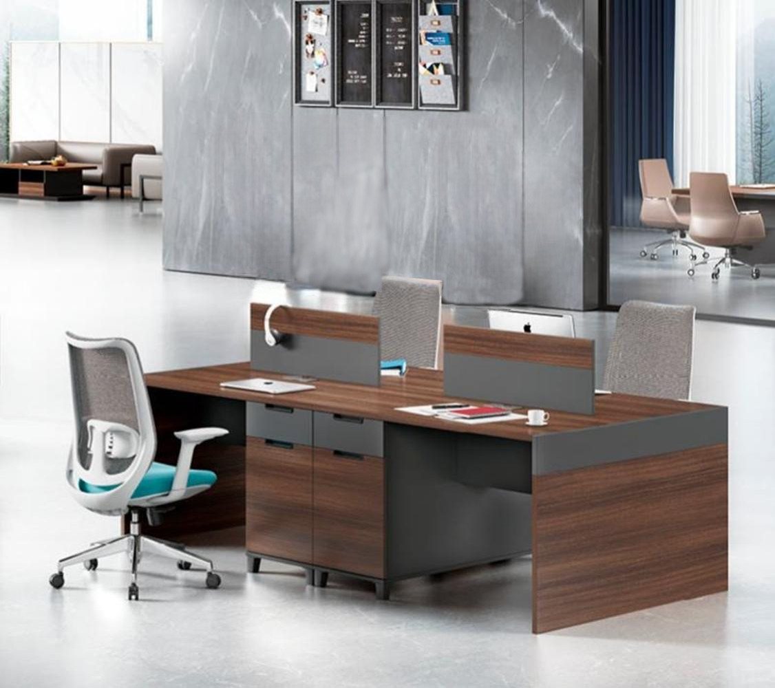 JVmoebel Schreibtisch Brauner Arbeitstisch Luxuriöse Büromöbel Designer Holz Möbel Edle (Arbeitstisch), Made in Europa von JVmoebel
