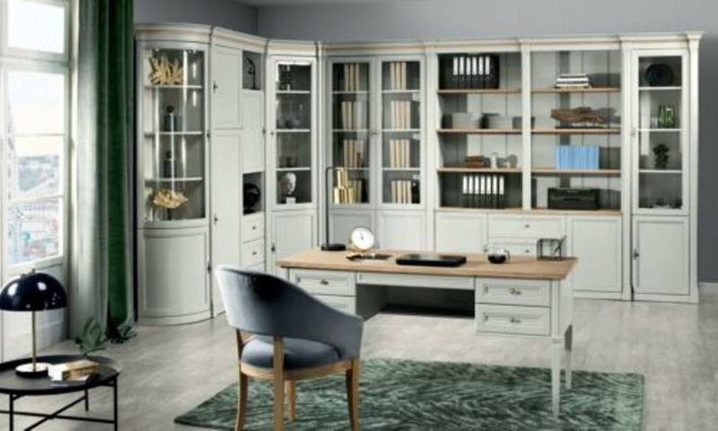 JVmoebel Büromöbel-Set Büro Einrichtung Tisch mit Schubladen Arbeitszimmer Home Office, Made in Europa von JVmoebel