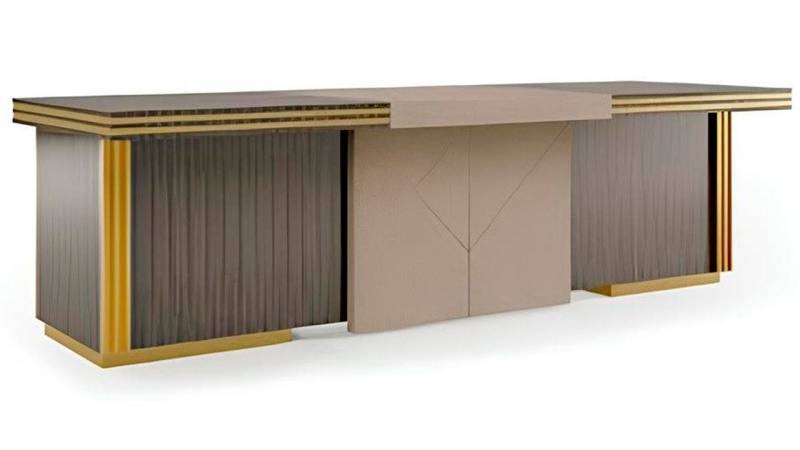 JVmoebel Schreibtisch Büro Tisch Schreibtisch Sekretär Schreibtische Italienische Möbel Holz (Schreibtisch), Made in Europa von JVmoebel