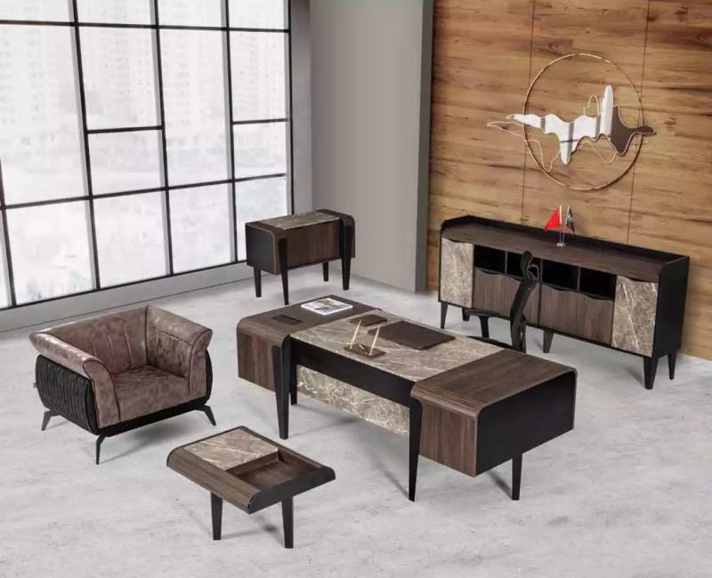 JVmoebel Büromöbel-Set Büromöbel Luxus Schreibtisch Aktenschrank Büroschrank Neu Modernes Set, Made in Europa von JVmoebel