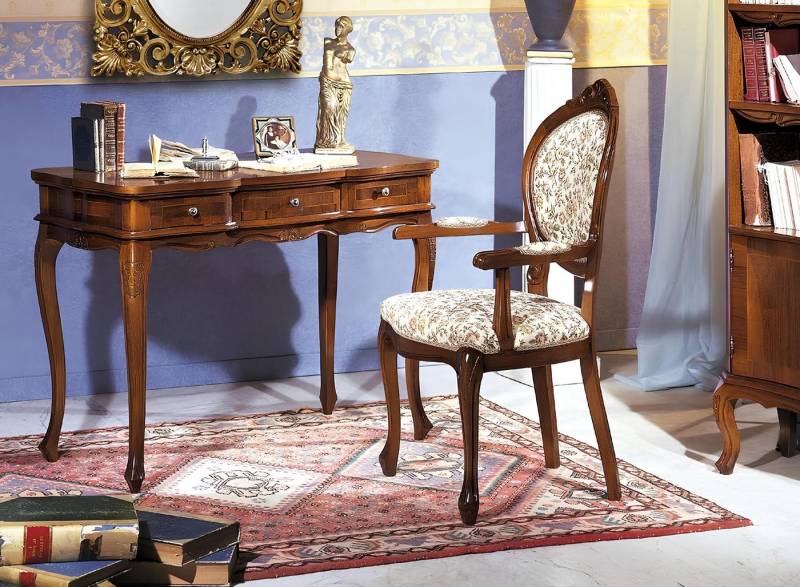 JVmoebel Büromöbel-Set Büromöbel Set: Italienischer Sekretär Tisch und Stuhl 2-teilig, Made in Europa JVmoebel Büromöbel-Set Büromöbel Set: Italienischer Sekretär Tisch und Stuhl 2-teilig, Made in Europa von JVmoebel