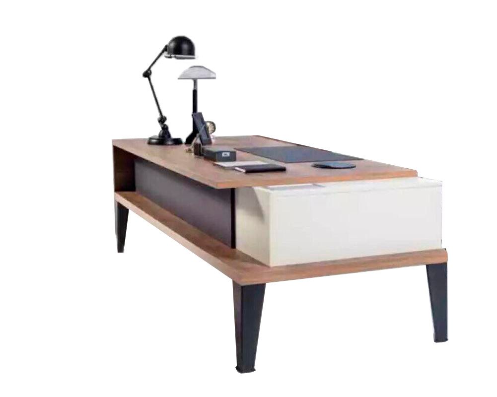 JVmoebel Schreibtisch Designer Schreibtisch Exklusive Büromöbel Großer Chefschreibtisch (1-St., Schreibtisch), Made in Europa von JVmoebel