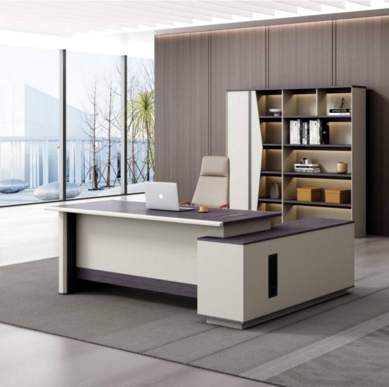 JVmoebel Eckschreibtisch Ergonomischer Arbeitstisch Bürotisch Computertisch Eckarbeitstisch (Eckschreibtisch), Made in Europa von JVmoebel