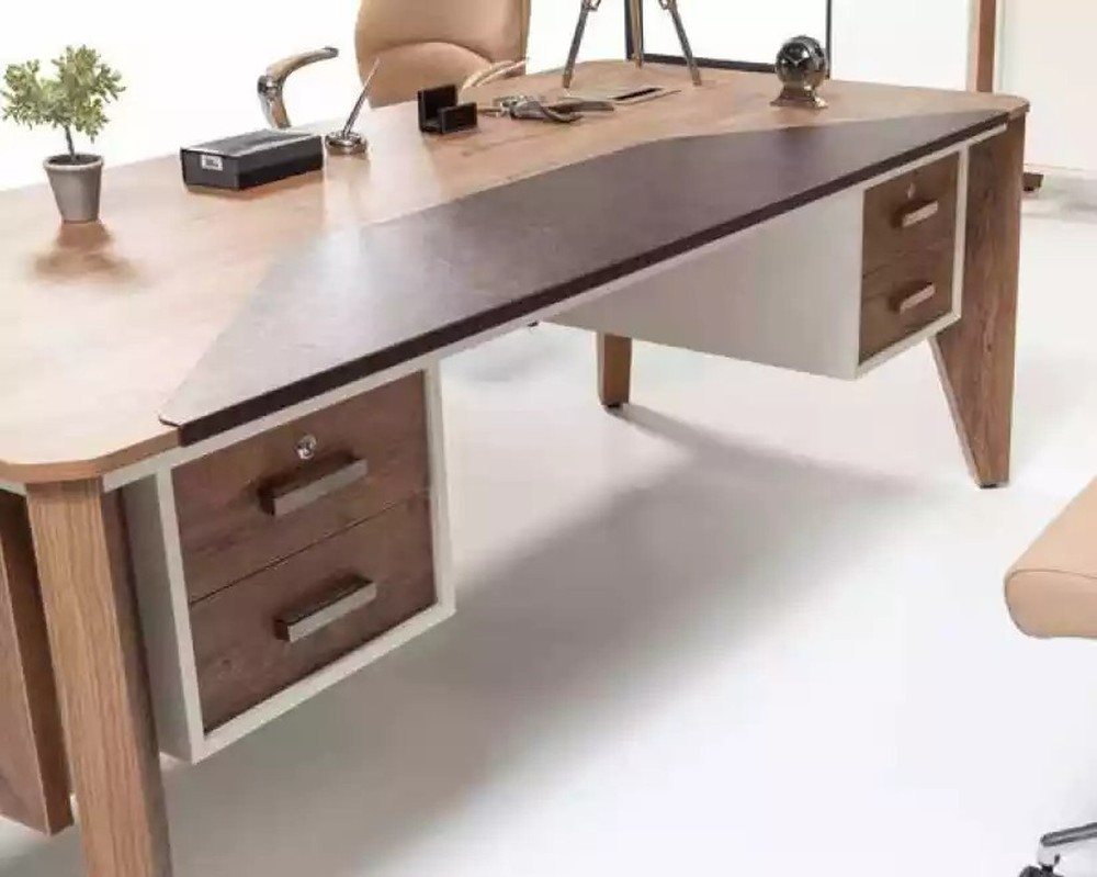 JVmoebel Schreibtisch Eleganter Holztisch für das Büro - Luxuriöse Schreibtischmöbel (1-St., Schreibtisch), Made in Europa von JVmoebel