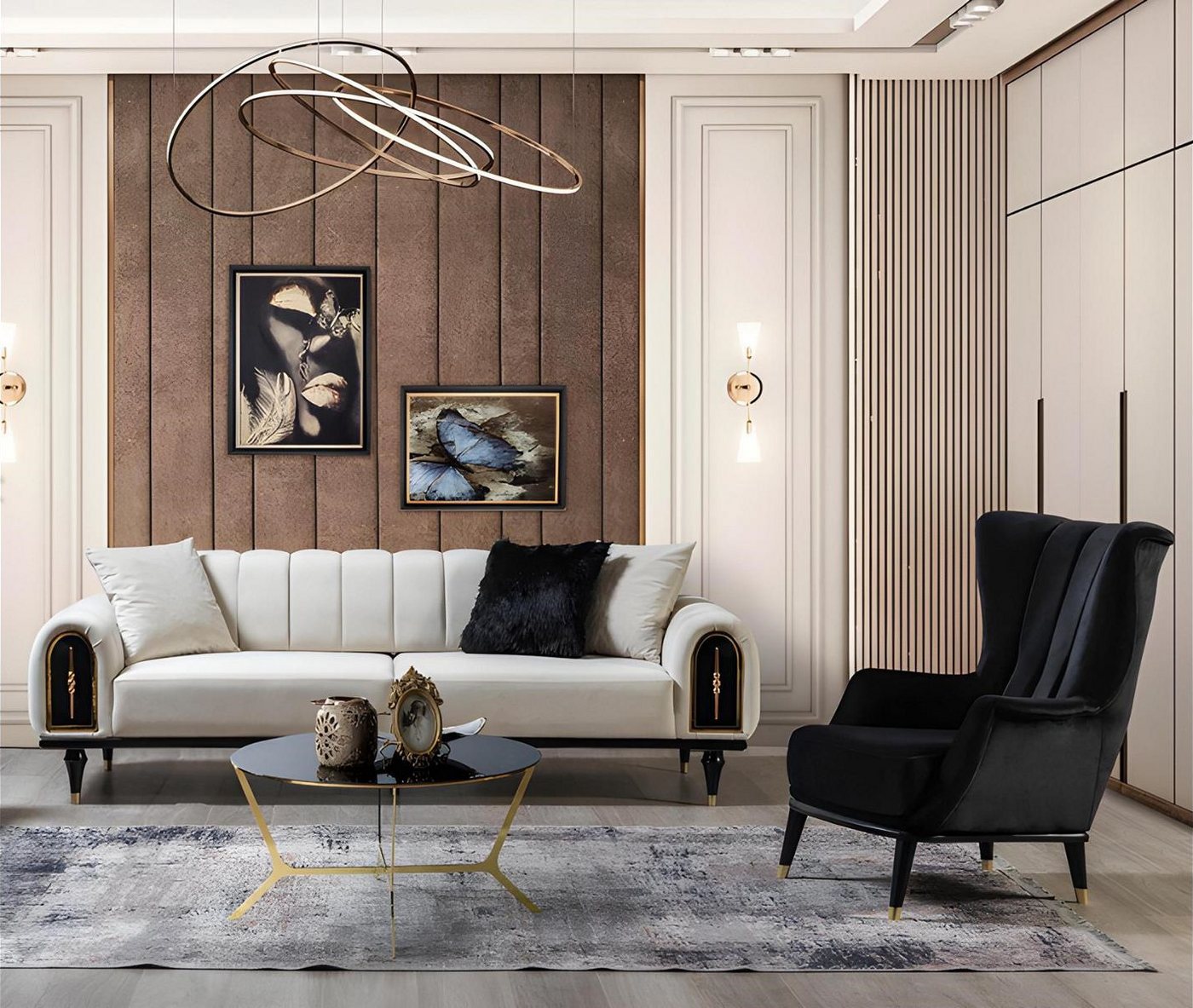 JVmoebel Schreibtisch Eleganter Schreibtisch aus Holz für das luxuriöse Büro (1-St., Schreibtisch), Made in Europa von JVmoebel