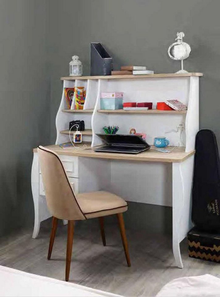 JVmoebel Kinderschreibtisch Eleganter Schreibtisch für Kinder- und Jugendzimmer im Luxusdesign, Made in Europa JVmoebel Kinderschreibtisch Eleganter Schreibtisch für Kinder- und Jugendzimmer im Luxusdesign, Made in Europa von JVmoebel