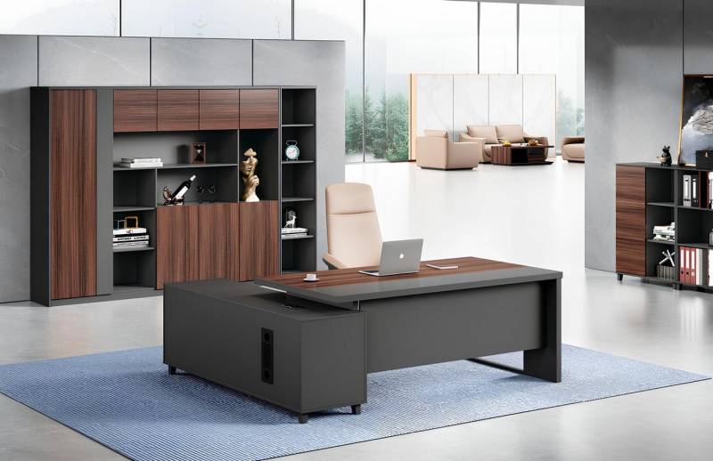 JVmoebel Eckschreibtisch Exklusiver L-Form Schreibtisch Designer Büromöbel Arbeitszimmer Tisch (Nur Eckschreibtisch), Made in Europa von JVmoebel