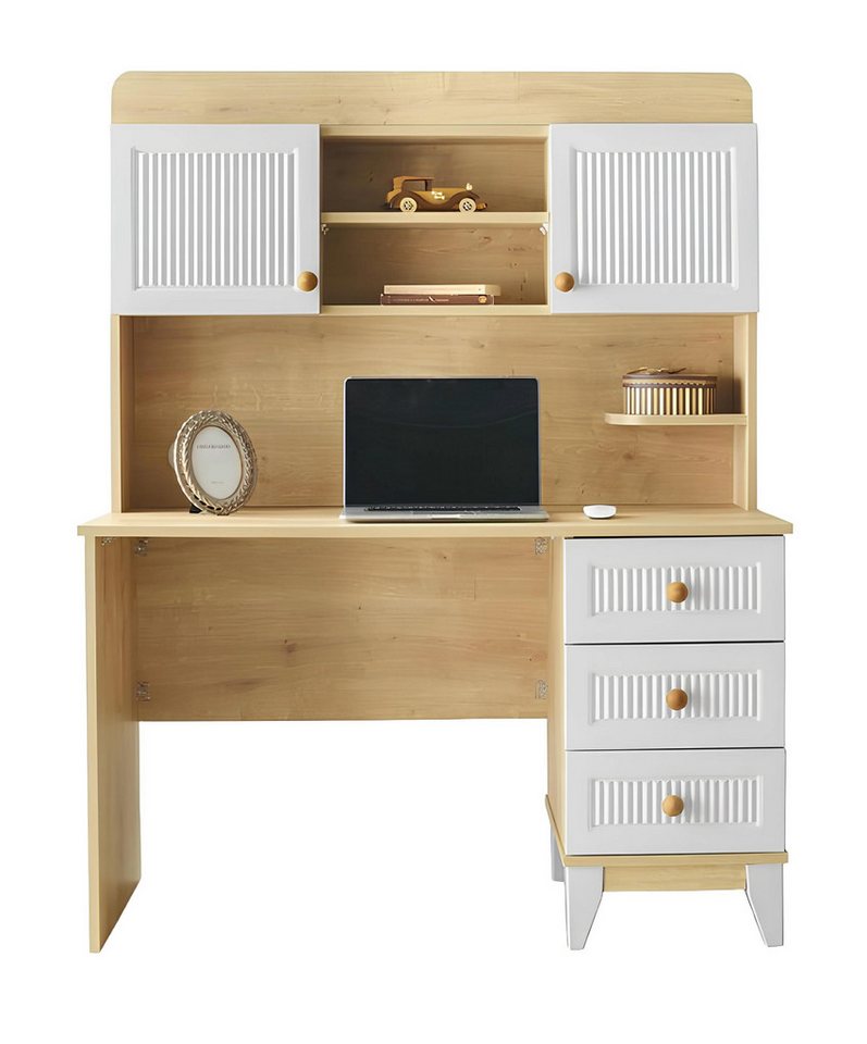 JVmoebel Kinderschreibtisch Funktionaler Schreibtisch für das Kinderzimmer mit viel Arbeitsfläche (1-St., Schreibtisch), Made in Europa von JVmoebel