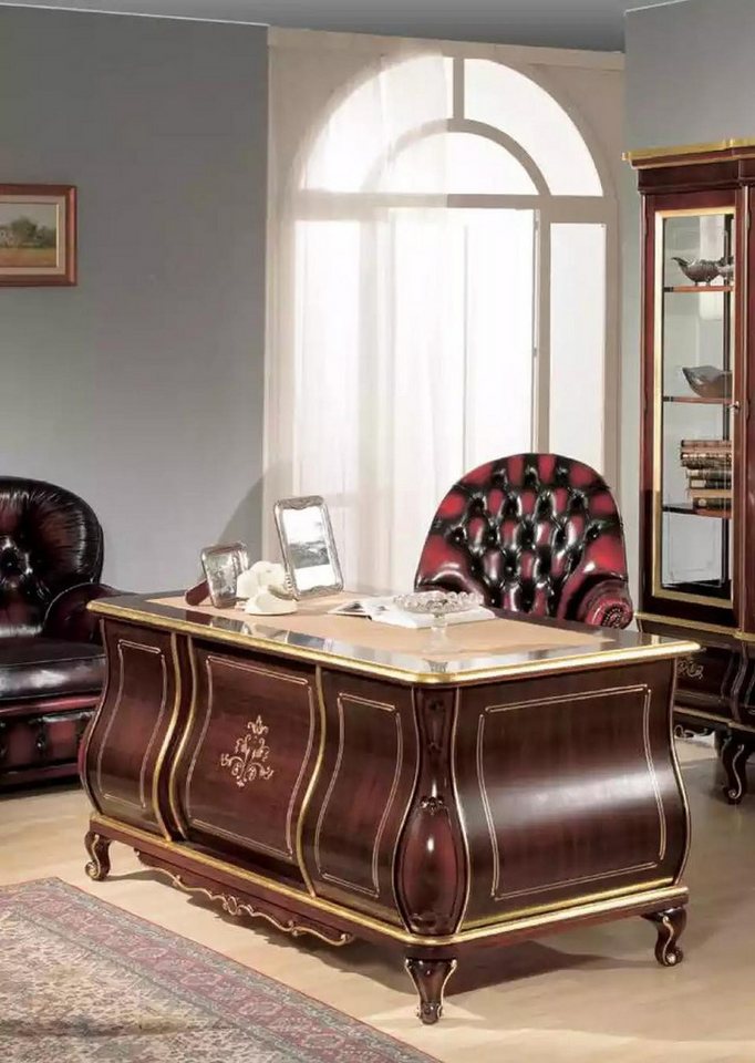 JVmoebel Schreibtisch Hochwertiger Schreibtisch Arbeitszimmer Klassische Möbel (1-St., Nur Schreibtisch), Made in Europa von JVmoebel