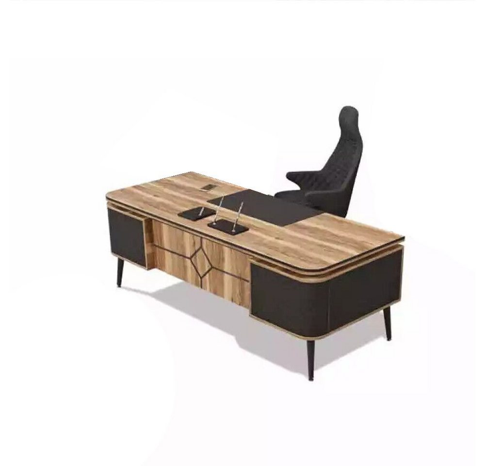 JVmoebel Schreibtisch Holz Schreibtisch Arbeitzimmer Büro Möbel Designer Möbel 220x90 Tisch, Made in Europa JVmoebel Schreibtisch Holz Schreibtisch Arbeitzimmer Büro Möbel Designer Möbel 220x90 Tisch, Made in Europa von JVmoebel