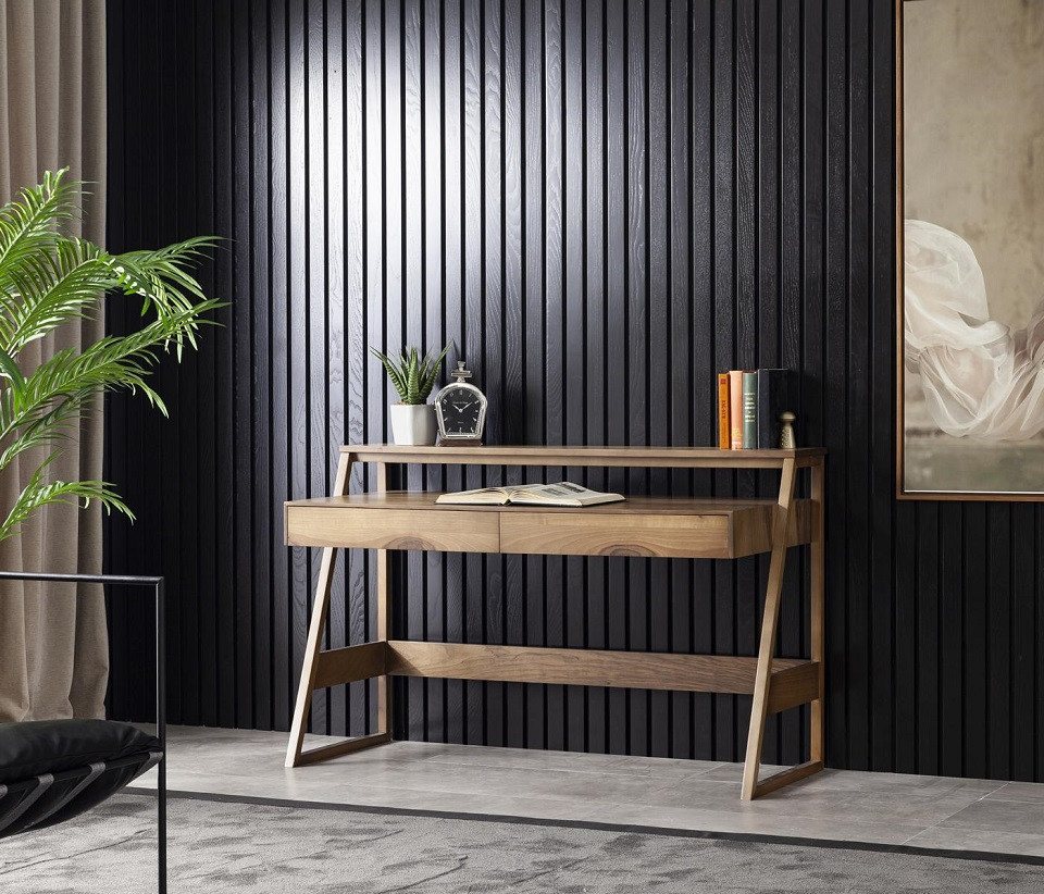 JVmoebel Schreibtisch Konsolentisch Holztisch mit Stauraum bequem luxuriös NEU (1-St., 1x nur Schreibtisch), Made in Europa von JVmoebel