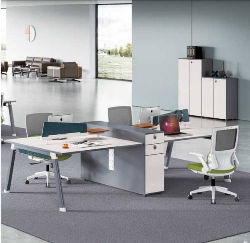 JVmoebel Schreibtisch Moderne Schreibtischkombination für das Arbeitszimmer Team Tische (1-St., 1x nur Schreibtisch), Made in Europa von JVmoebel