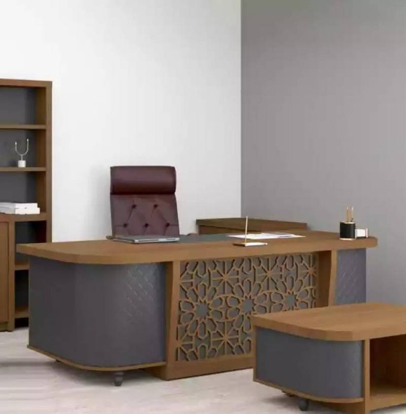 JVmoebel Schreibtisch Moderner Chefschreibtisch für stilvolle Büros und Home-Offices (1-St), Made in Europa von JVmoebel