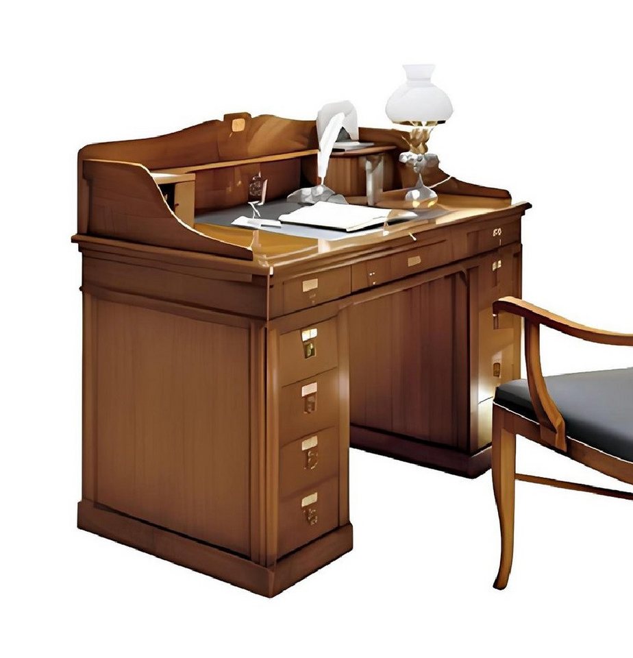 JVmoebel Schreibtisch Möbel Massiv Holz Büro Sekretär Schreibtisch Tisch Italienische (Schreibtisch), Made in Europa von JVmoebel