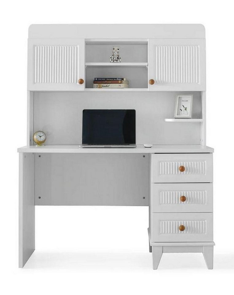 JVmoebel Kinderschreibtisch Multifunktionstisch Weiß Luxus Tisch Modern Schreibtisch Studientisch (1-St., Schreibtisch), Made in Europa von JVmoebel