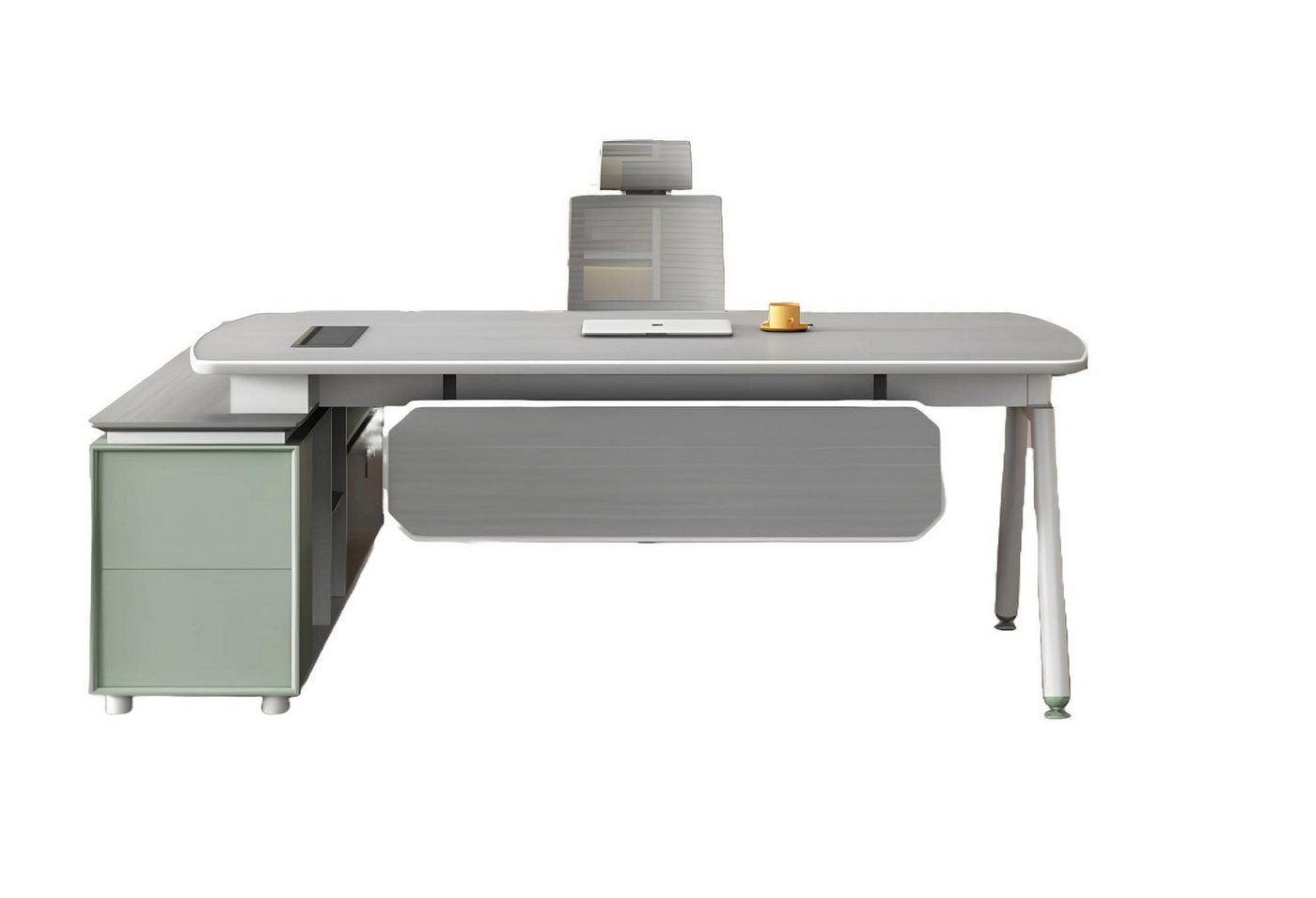 JVmoebel Eckschreibtisch Schreibtisch Arbeitsplatz Bürotisch Arbeitsstelle Arbeitstisch (Eckschreibtisch), Made in Europa von JVmoebel