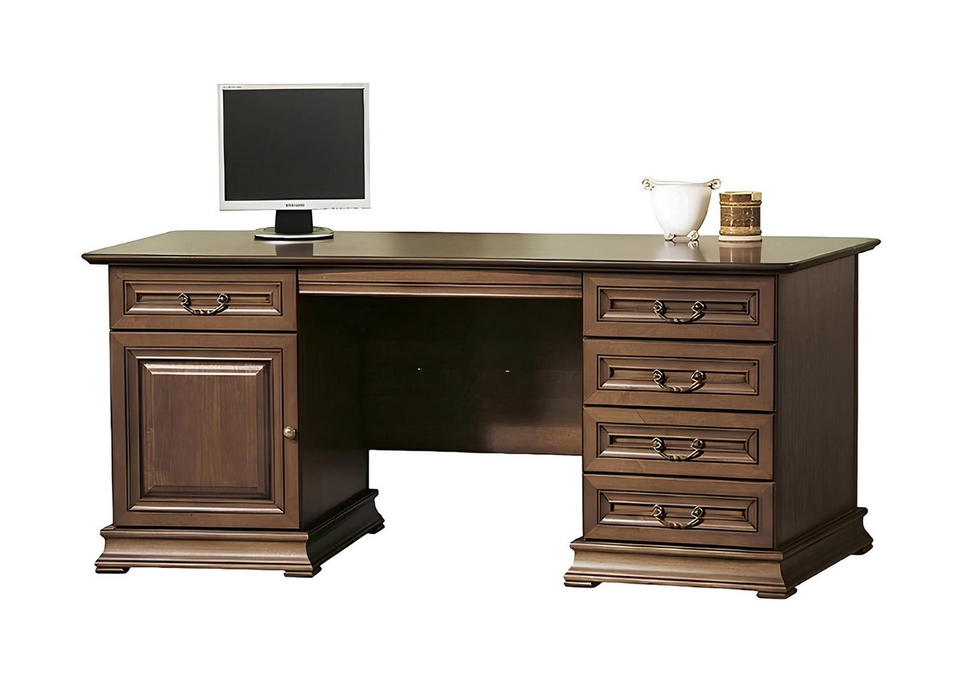 JVmoebel Schreibtisch Schreibtisch Computertisch Designer-Tisch Bürotisch Holz Arbeitsplatz (1-St., Schreibtisch), Made in Europa von JVmoebel
