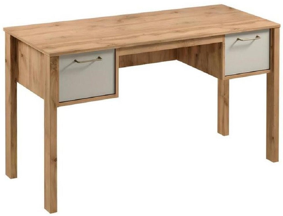 JVmoebel Schreibtisch Schreibtisch Computertisch Holz Beige 2 Schubladen Kratzresistent, Made in Europa JVmoebel Schreibtisch Schreibtisch Computertisch Holz Beige 2 Schubladen Kratzresistent, Made in Europa von JVmoebel