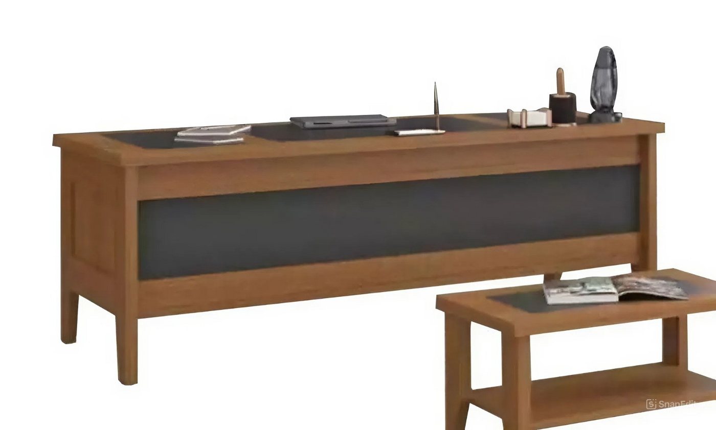 JVmoebel Schreibtisch Holz Tisch Arbeitszimmer Arbeitstisch Büromöbel modern günstig (1-St., Schreibtisch), Made in Europa von JVmoebel