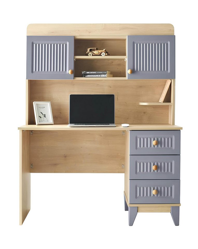 JVmoebel Kinderschreibtisch Schreibtisch Stauraum Regale Modernes Design Homeoffice Stilvolles (1-St., Schreibtisch), Made in Europa von JVmoebel