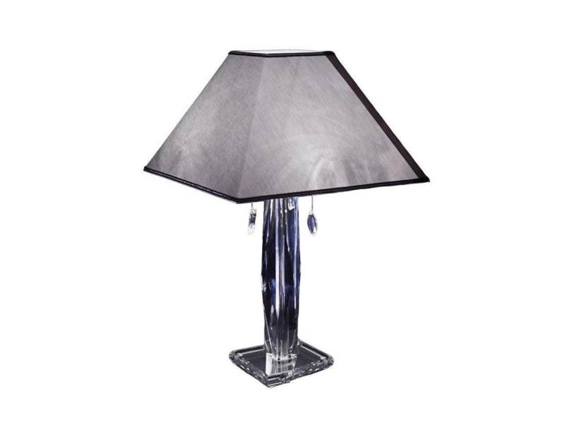 JVmoebel Schreibtischlampe Kristall Nachttisch Lampe Tischlampe Lampe Leuchte Tisch Bohemia, Ersatzlampe, Warmweiß, Made in Europa von JVmoebel