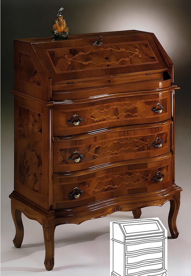 JVmoebel Schubkastenkommode Antikes Holz Sideboard Garderobenschrank in Braun, Made in Europa JVmoebel Schubkastenkommode Antikes Holz Sideboard Garderobenschrank in Braun, Made in Europa von JVmoebel