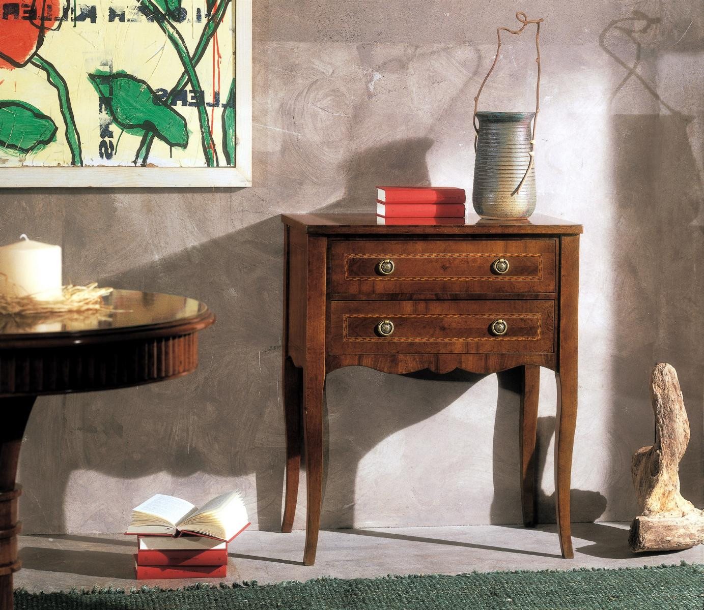 JVmoebel Schubkastenkommode Italienische Holzkommode - Sideboard für stilvolle Einrichtung (Kommode), Made in Italy von JVmoebel
