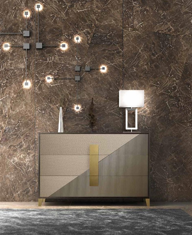 JVmoebel Schubkastenkommode Luxuriöse moderne Kommode im Schlafzimmer – Stilvolles Sideboard (1 St., Schubkastenkommode), Made in Europa von JVmoebel
