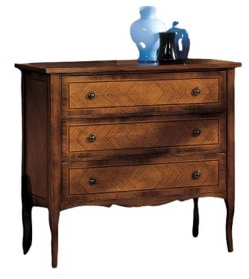 JVmoebel Schubkastenkommode Massiv Holz Schrank Möbel Kommoden Braun Sideboard Vintage Kommode (Kommode), Made in Italy von JVmoebel